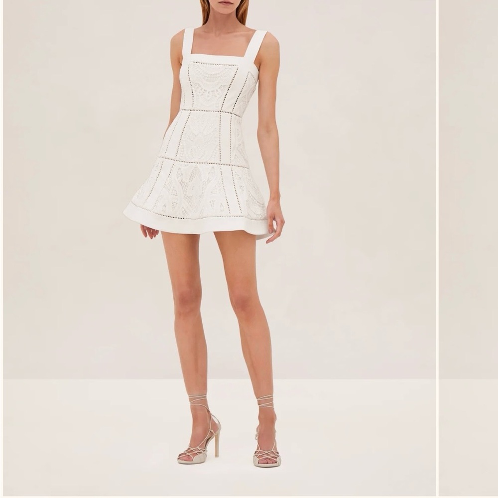 Alexis White Mini Dress